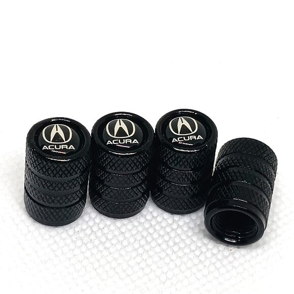 ACURA TIRE CAPS UNIVERSAL AIR VALVE STEM CAPS 4 INCLUDED PER PACK - Picture 2 of 8